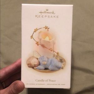 Hallmark Candle of Peace ornament